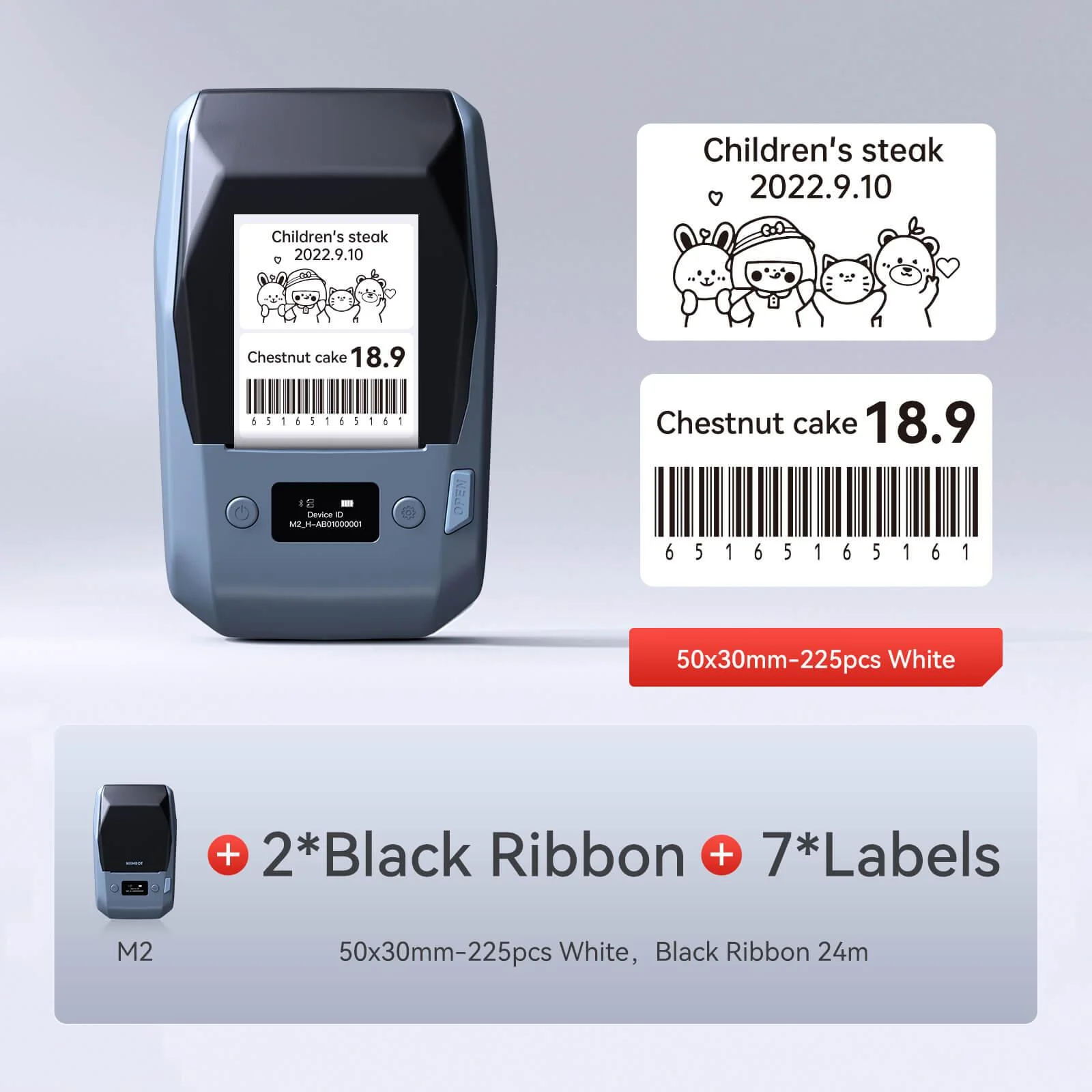 NIIMBOT M2 Vial Label Printer, Smart Color Printing with Phones & PC for Various Home Vial Bottles - Image 24