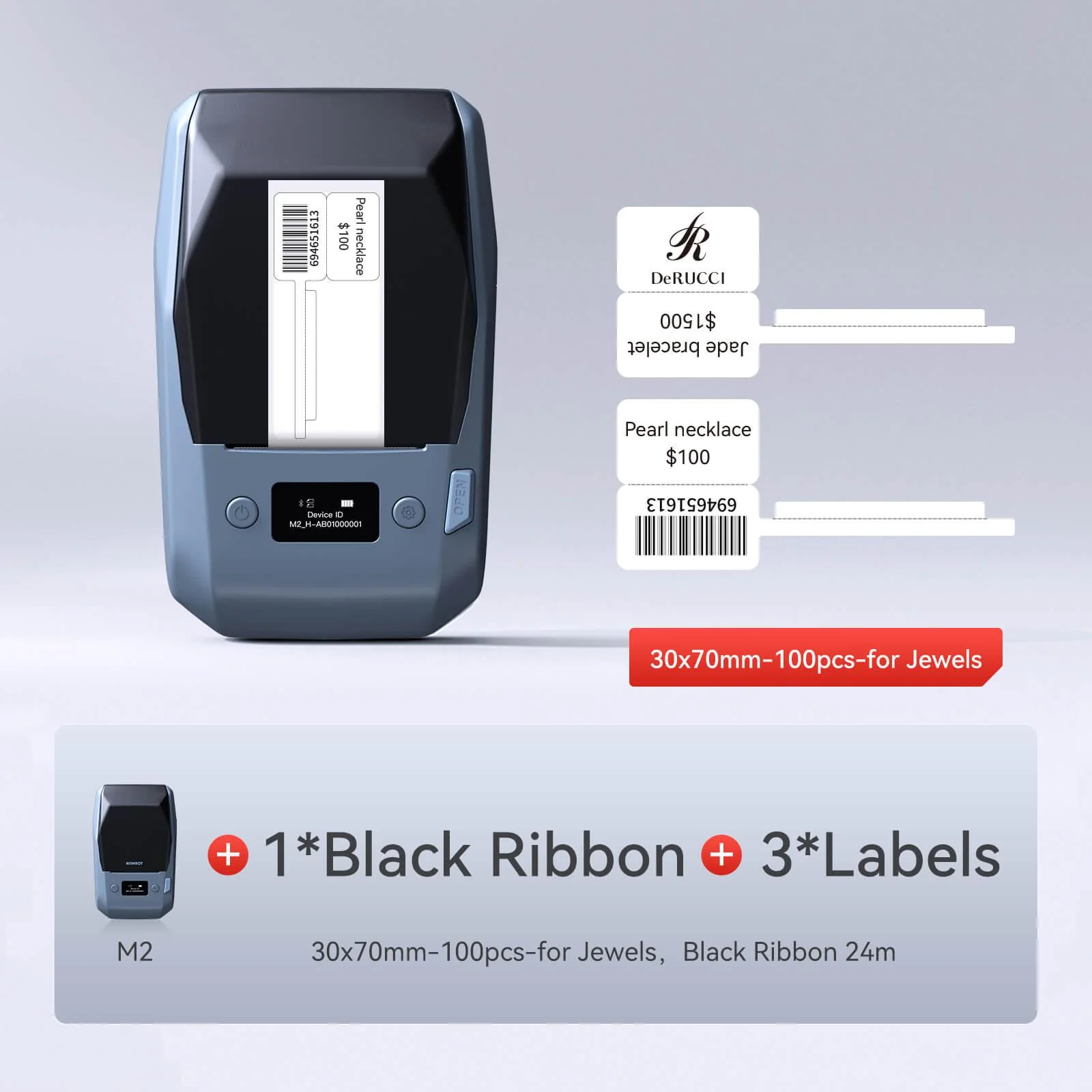 NIIMBOT M2 Vial Label Printer, Smart Color Printing with Phones & PC for Various Home Vial Bottles - Image 32