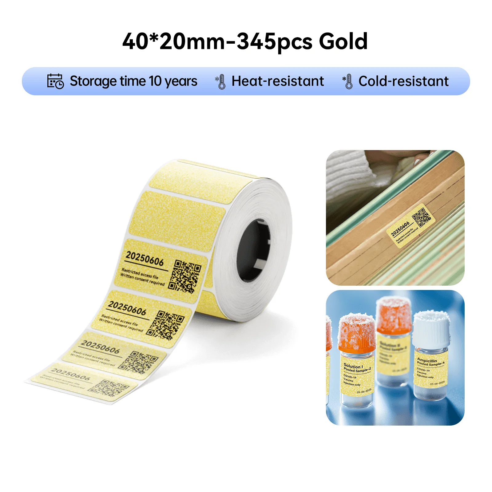 NIIMBOT M3 Inkless Label Maker, Bluetooth Color Thermal Transfer Printer for Shipping - Image 23
