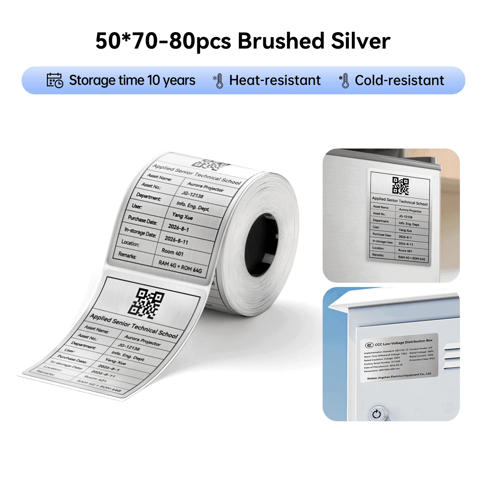 NIIMBOT M3 Inkless Label Maker, Bluetooth Color Thermal Transfer Printer for Shipping - Image 30